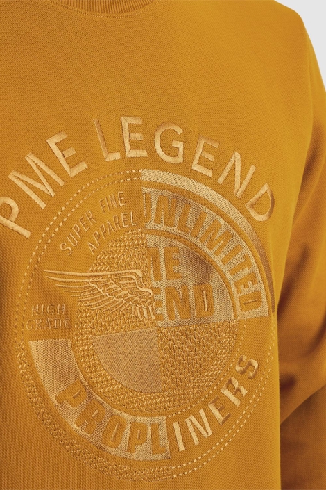 PME legend crewneck pique double face sweat